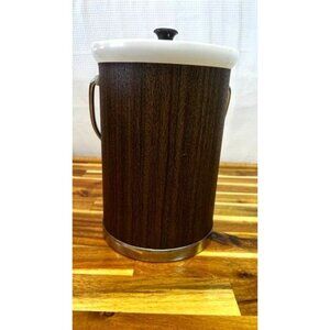Vintage Kromex ice bucket, made in USA , Mid Century, retro, barware